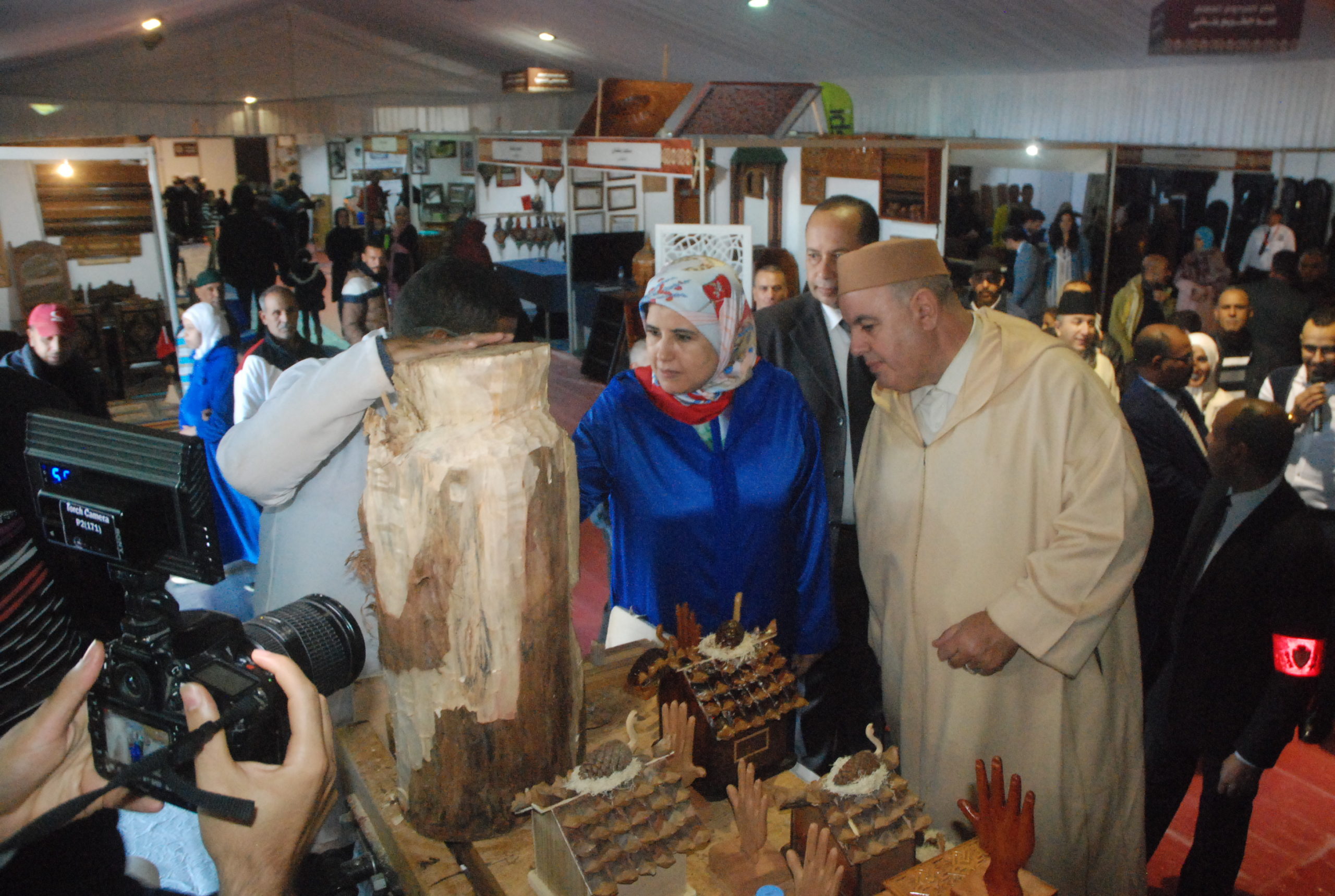 SIBM : Visite de Mme jamila El MOSSALI Secrétaire d’Etat chargée de l’artisanat et de l’économie sociale