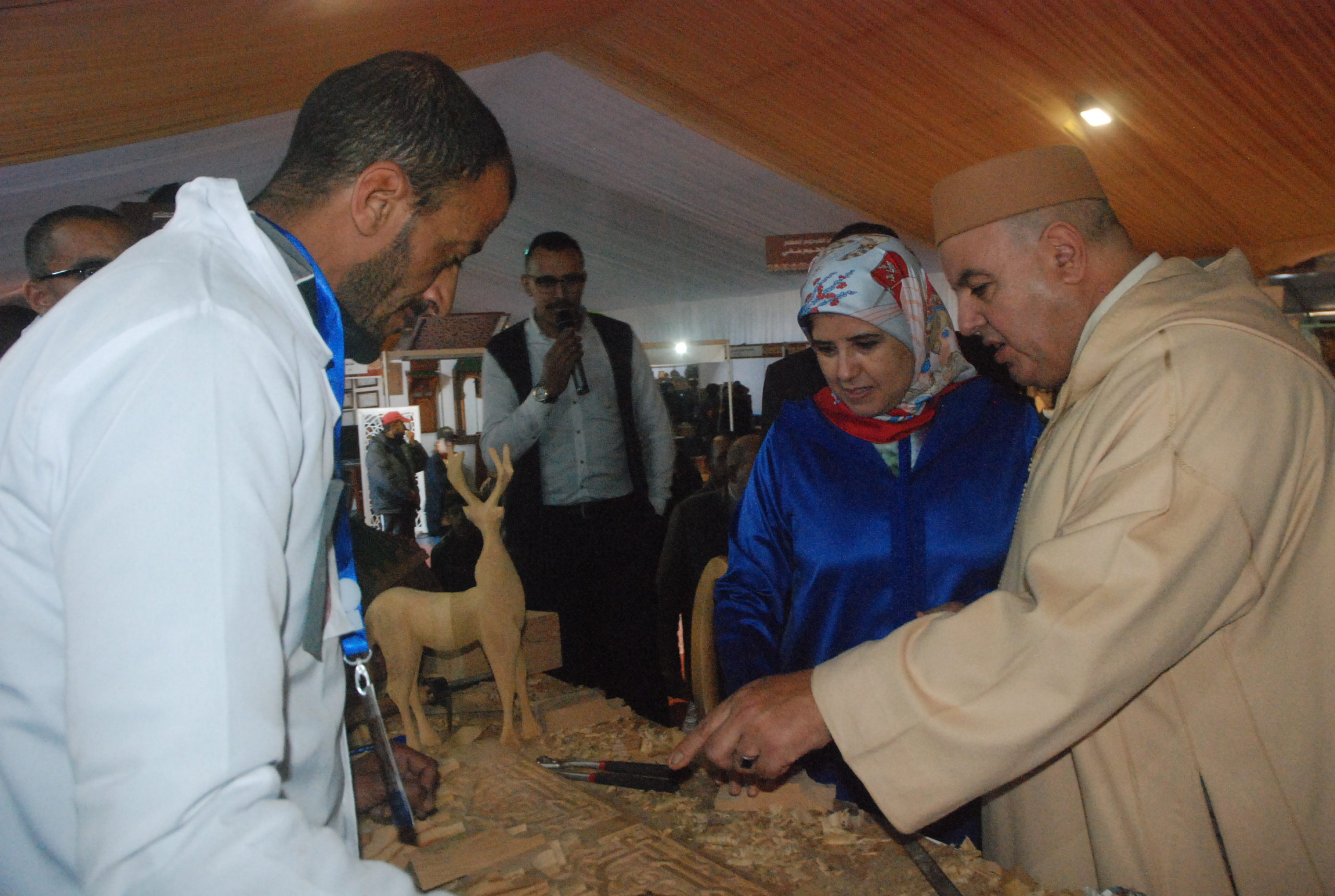SIBM : Visite de Mme jamila El MOSSALI Secrétaire d’Etat chargée de l’artisanat et de l’économie sociale